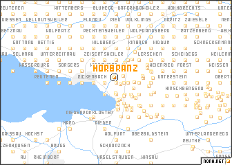 map of Hörbranz