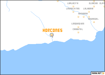 map of Horcones