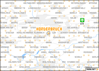 map of Hörder Bruch