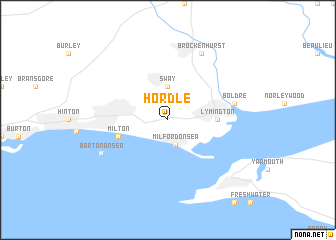 map of Hordle