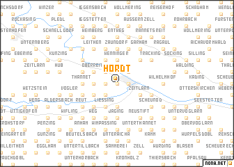 map of Hördt