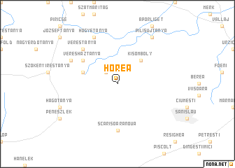map of Horea