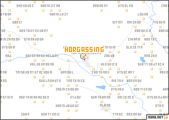 map of Hörgassing