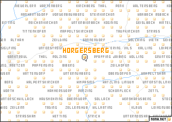 map of Hörgersberg