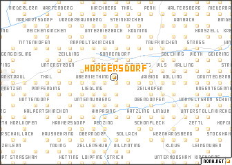 map of Hörgersdorf