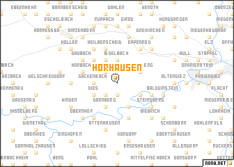 map of Horhausen