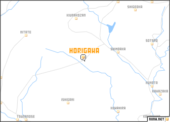 map of Hōrigawa