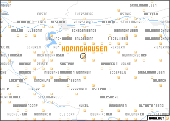 map of Höringhausen