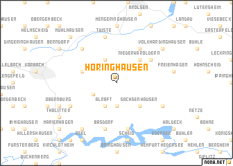 map of Höringhausen