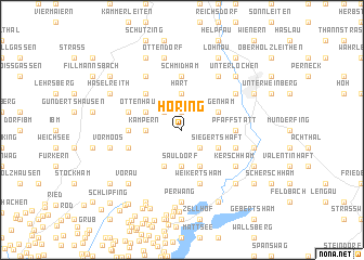 map of Höring