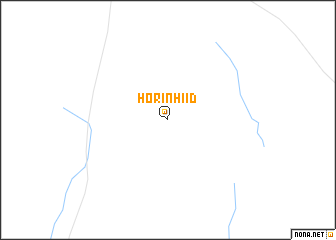 map of Horin Hiid