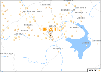 map of Horizonte