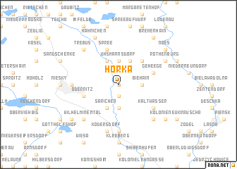 map of Horka