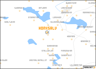 map of Hörksälv