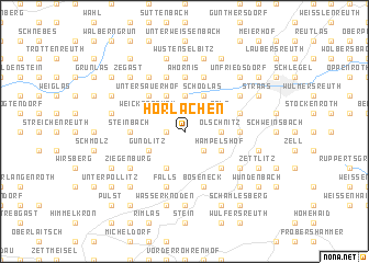 map of Horlachen