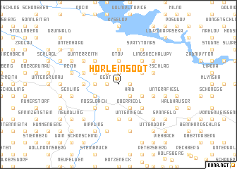 map of Hörleinsödt