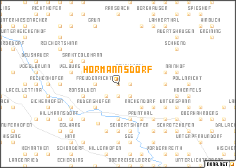 map of Hörmannsdorf