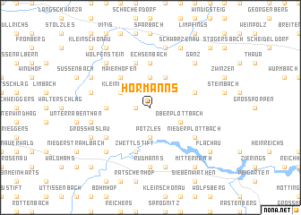 map of Hörmanns