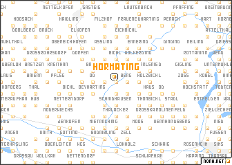 map of Hörmating