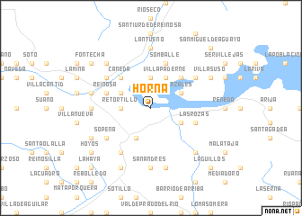 map of Horna