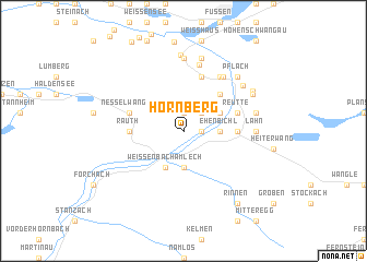 map of Hornberg