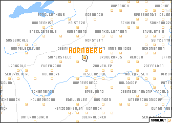 map of Hornberg