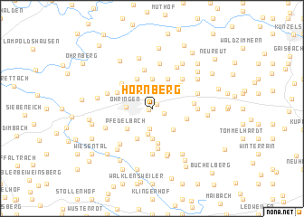 map of Hornberg