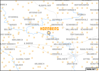 map of Hornberg