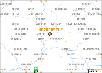 map of Horncastle