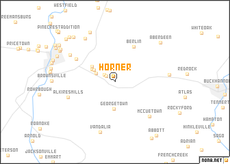 map of Horner