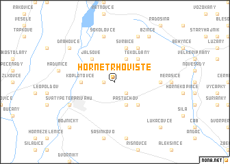 map of Horné Trhovište