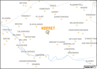 map of Hornet