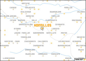 map of Hornillos
