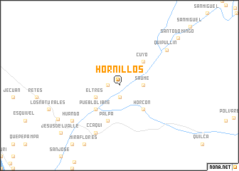 map of Hornillos