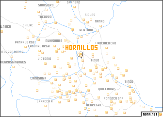 map of Hornillos