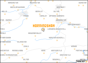 map of Horningsham