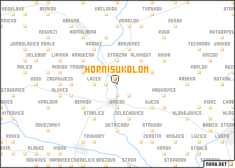 map of Horní Sukolom