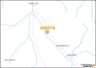 map of Hornito