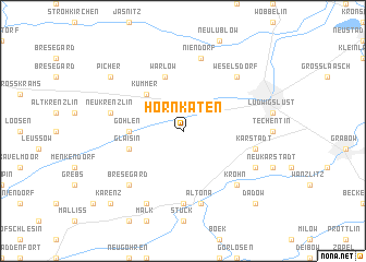 map of Hornkaten