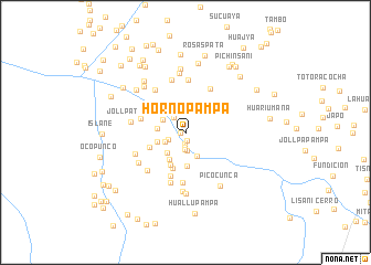 map of Horno Pampa