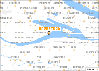 map of Hornstaad