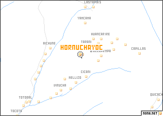 map of Hornuchayoc