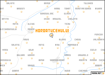 map of Horoatu Cehului