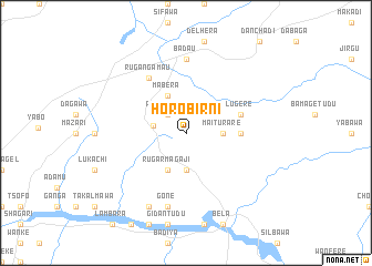 map of Horo Birni