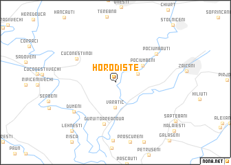 map of Horodişte