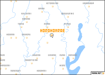 map of Horohomrae