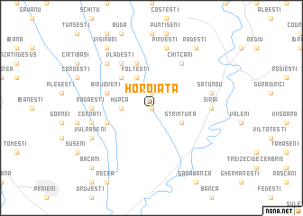 map of Horoiata