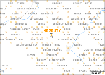 map of Horouty