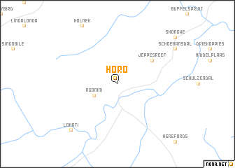 map of Horo