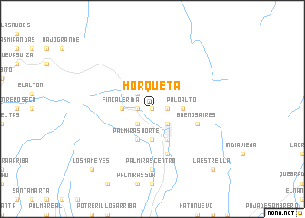 map of Horqueta